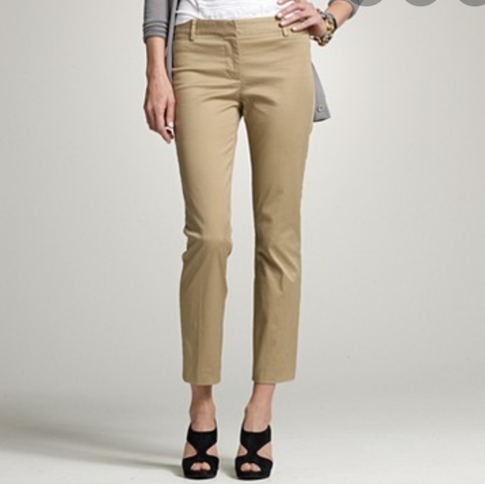J.crew City fit Capri Pants size 2